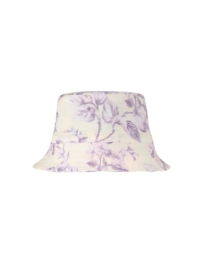 Zimmermann Hats Kids Bucket Hat Yellowlilac Floral 8211 Kids