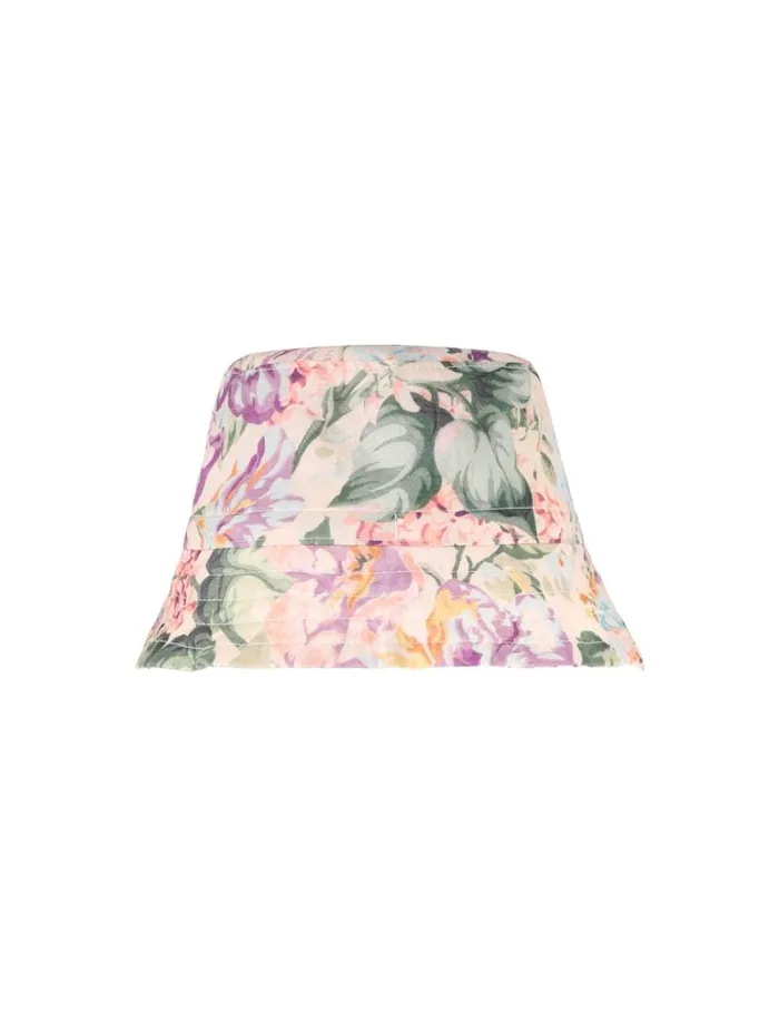 Zimmermann Hats Kids Bucket Hat Yellowlilac Floral 8211 Kids