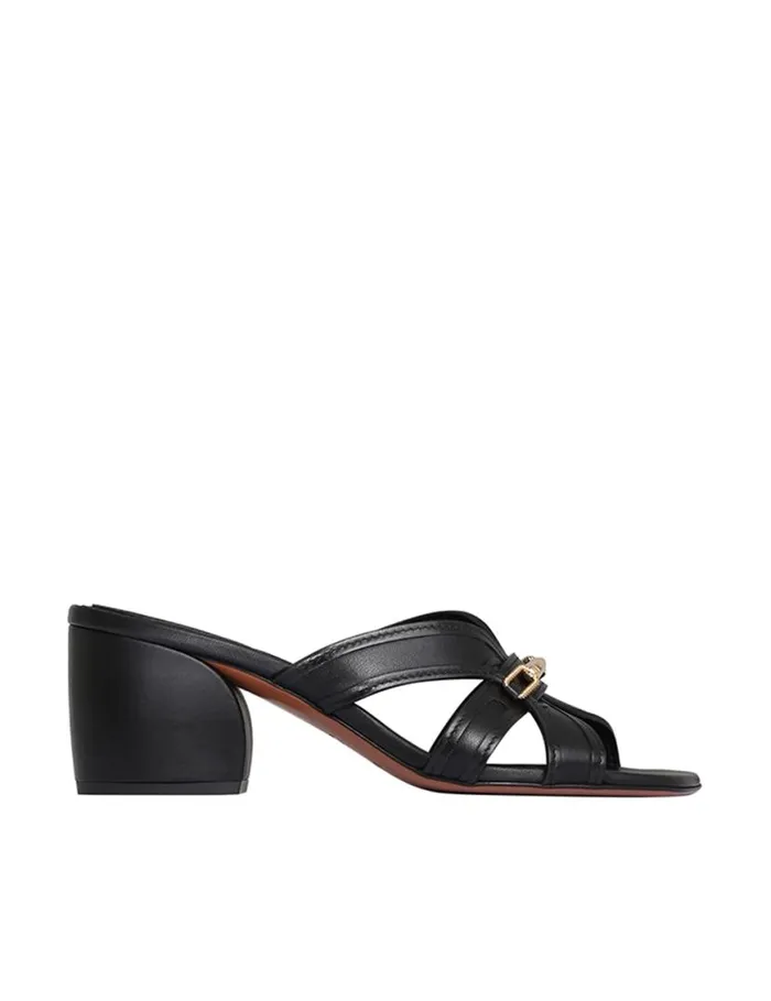 Zimmermann Heeled Sandals Zimmermann Prisma Slide 65 Onyx 8211 Women