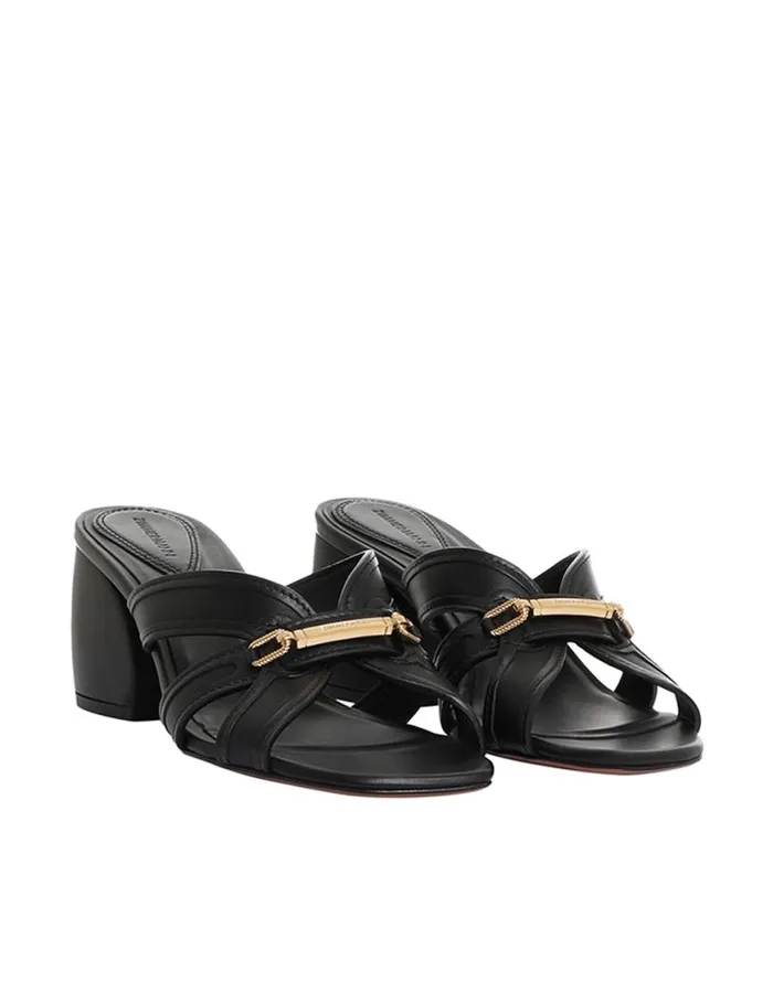 Zimmermann Heeled Sandals Zimmermann Prisma Slide 65 Onyx 8211 Women