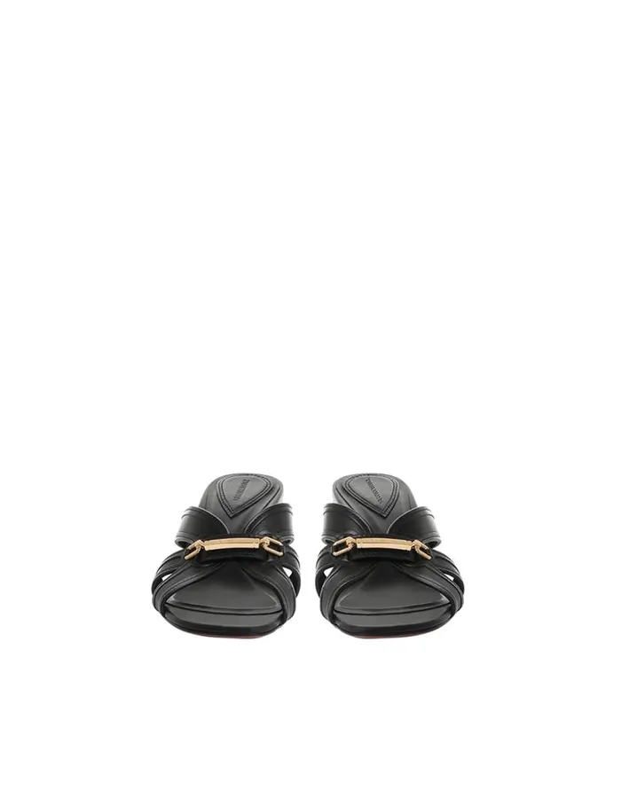 Zimmermann Heeled Sandals Zimmermann Prisma Slide 65 Onyx 8211 Women