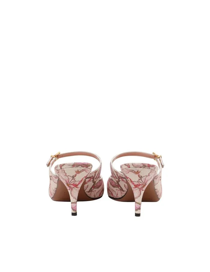 Zimmermann Heels Zimmermann Aura Mule 65 Coral Hibiscus 8211 Women