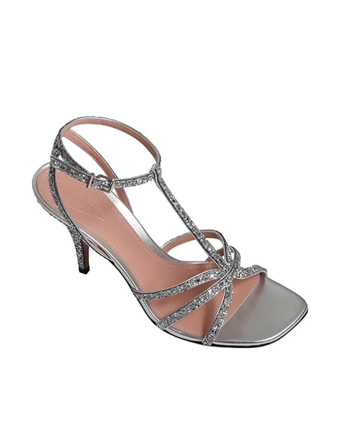 Zimmermann Heels Zimmermann Aura Sandal 85 Silver 8211 Women