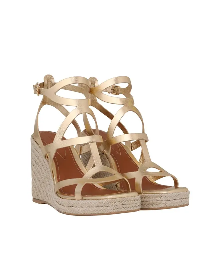 Zimmermann Heels Zimmermann Bay Espadrilles 110 Gold 8211 Women