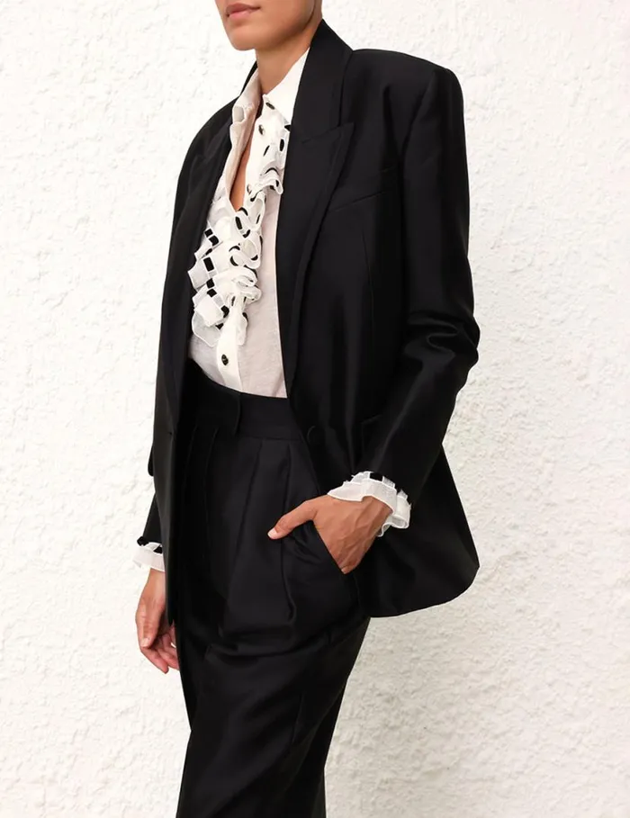 Zimmermann Jackets and Coats Matchmaker Tuxedo Jacket Black 8211 Women