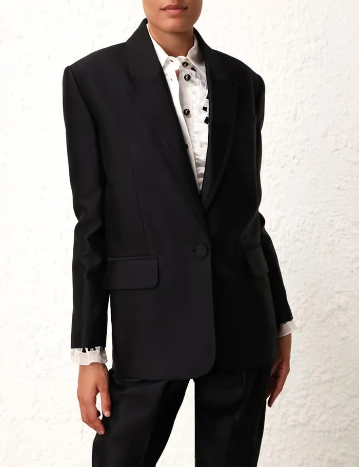 Zimmermann Jackets and Coats Matchmaker Tuxedo Jacket Black 8211 Women