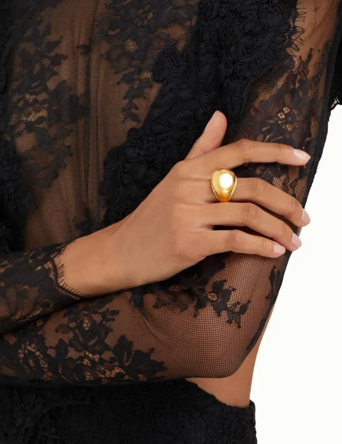Zimmermann Jewellery Pebble Ring Gold 8211 Women