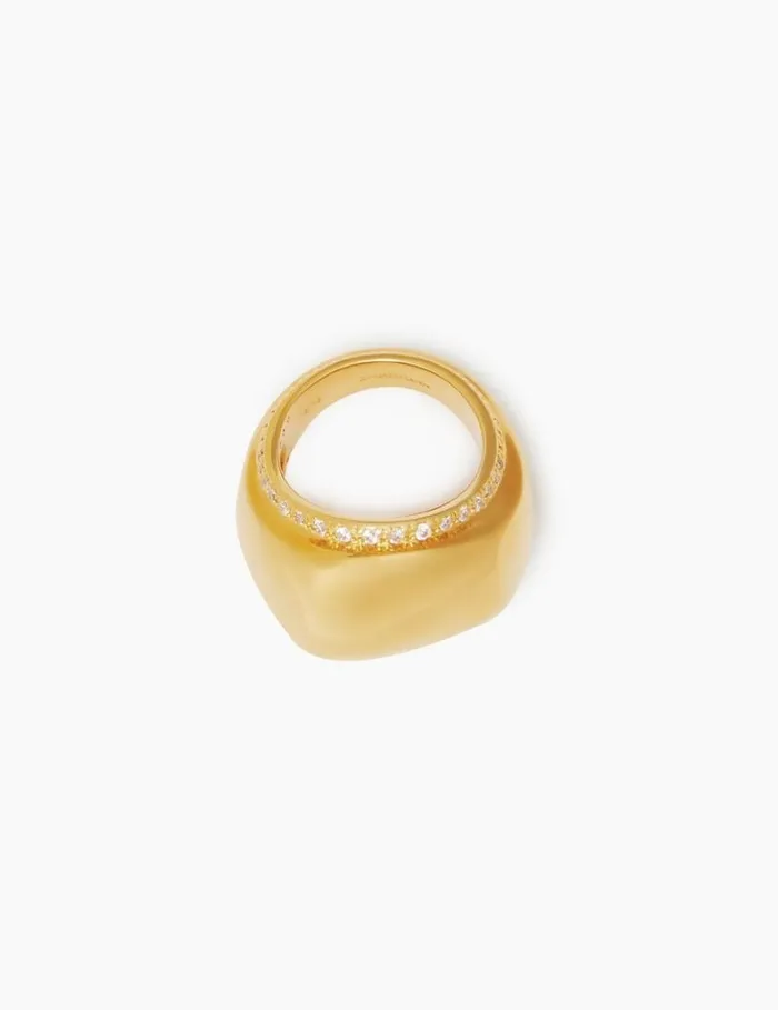 Zimmermann Jewellery Pebble Ring Gold 8211 Women