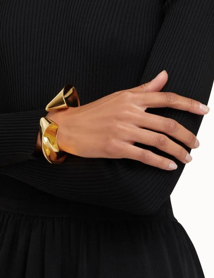 Zimmermann Jewellery Pleat Cuff Gold 8211 Women