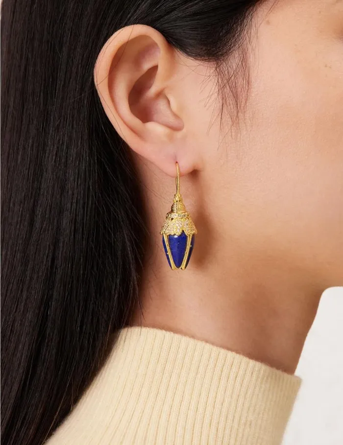 Zimmermann Jewellery Zimmermann Bloom Teardrops Goldlapis 8211 Women