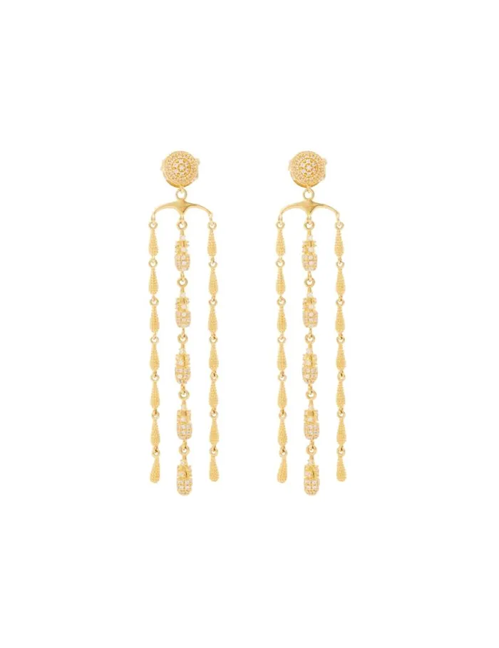 Zimmermann Jewellery Zimmermann Midnight Earrings Gold 8211 Women