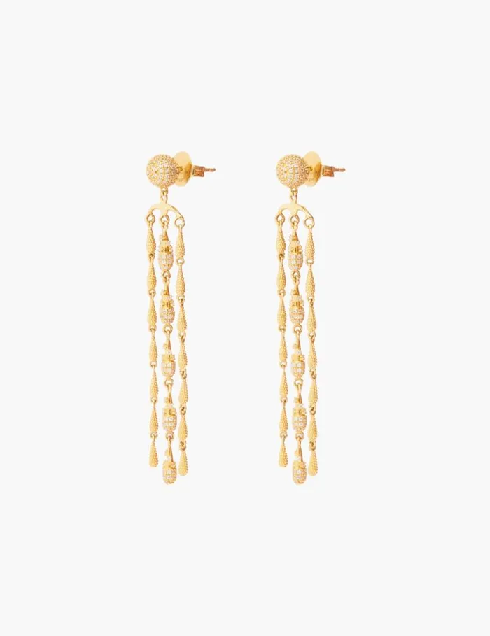 Zimmermann Jewellery Zimmermann Midnight Earrings Gold 8211 Women