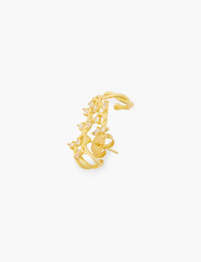 Zimmermann Jewellery Zimmermann Radiant Ear Crawler Gold 8211 Women