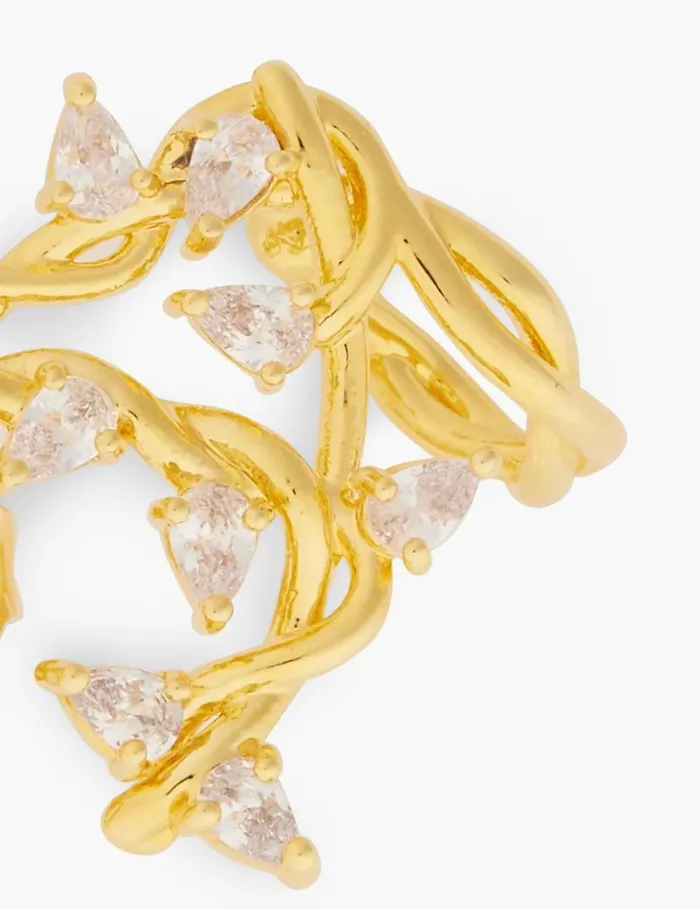 Zimmermann Jewellery Zimmermann Radiant Ear Crawler Gold 8211 Women