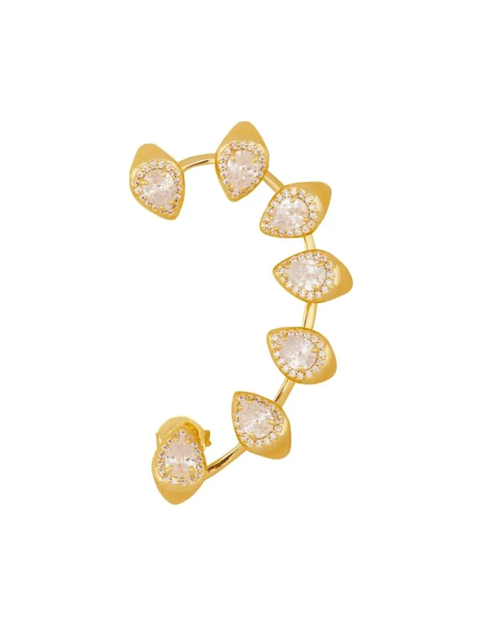 Zimmermann Jewellery Zimmermann Radiant Ear Cuff Gold 8211 Women