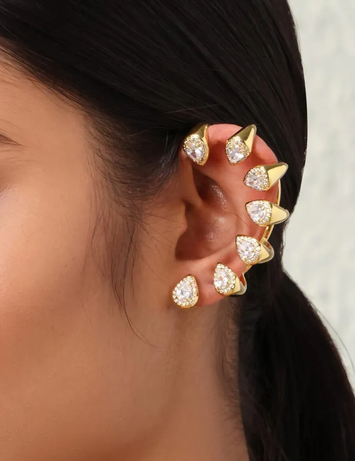 Zimmermann Jewellery Zimmermann Radiant Ear Cuff Gold 8211 Women