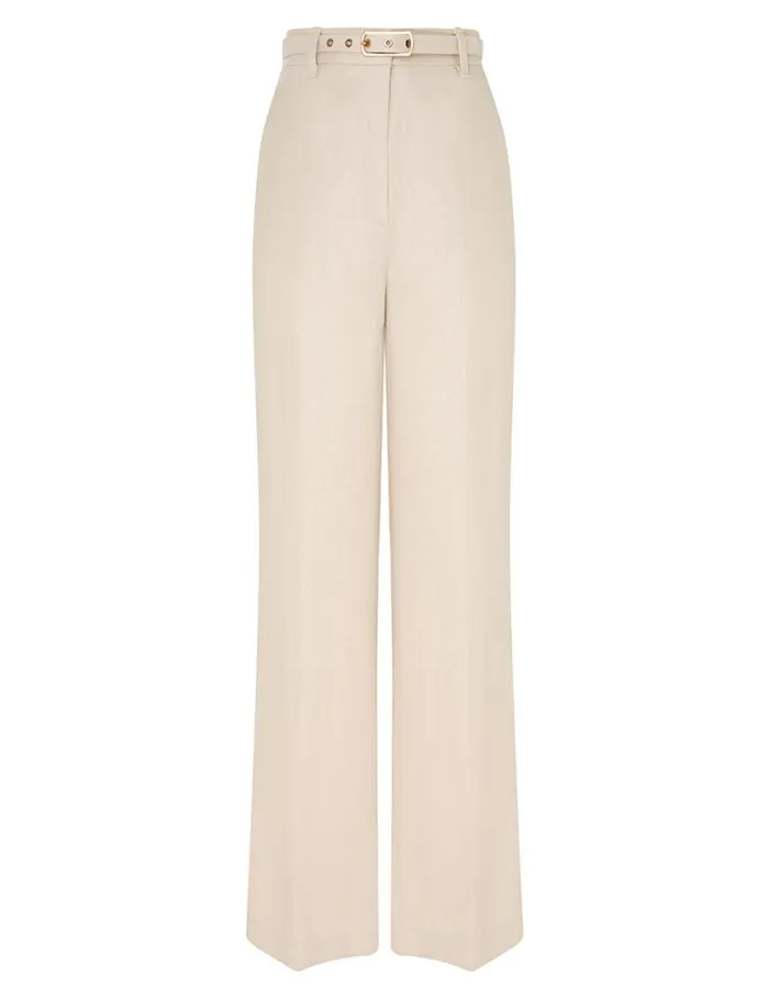 Zimmermann Shorts and Pants Matchmaker Straight Leg Pant Straw 8211 Women