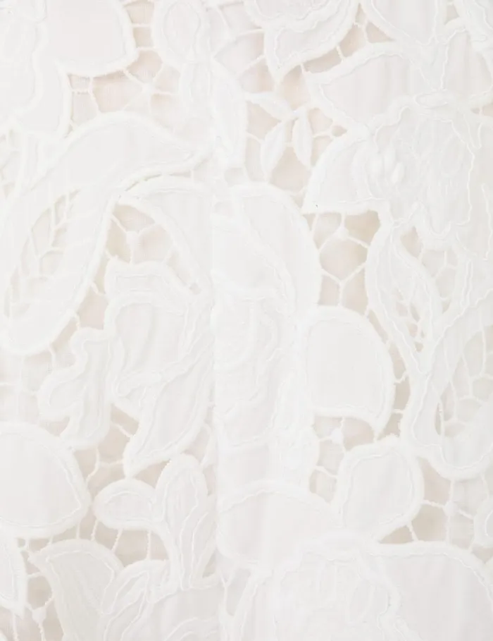 Zimmermann Shorts and Pants Natura Lace Short Ivory 8211 Women