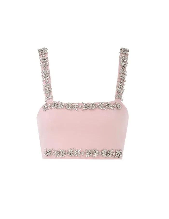 Zimmermann Tops Matchmaker Bandeau Top Dusty Pink 8211 Women